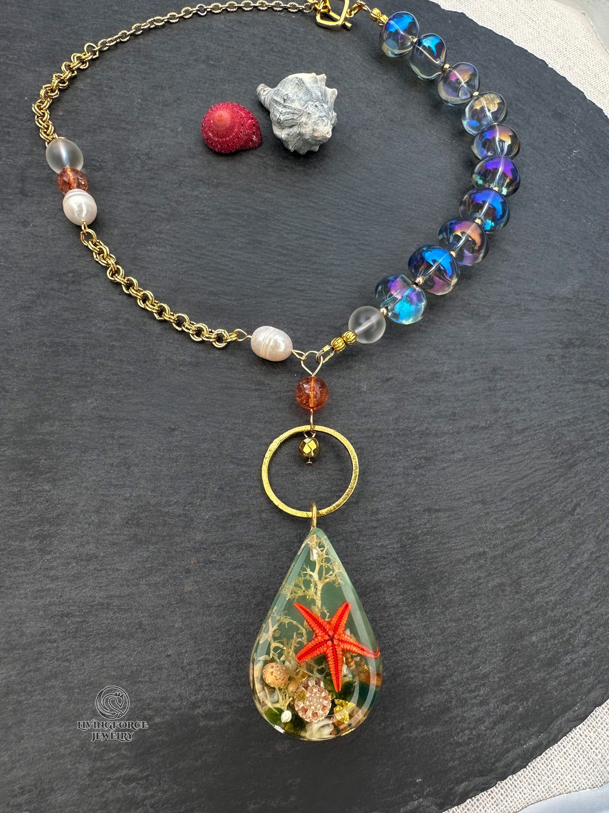 Ocean — One-of-a-Kind Statement Necklace
