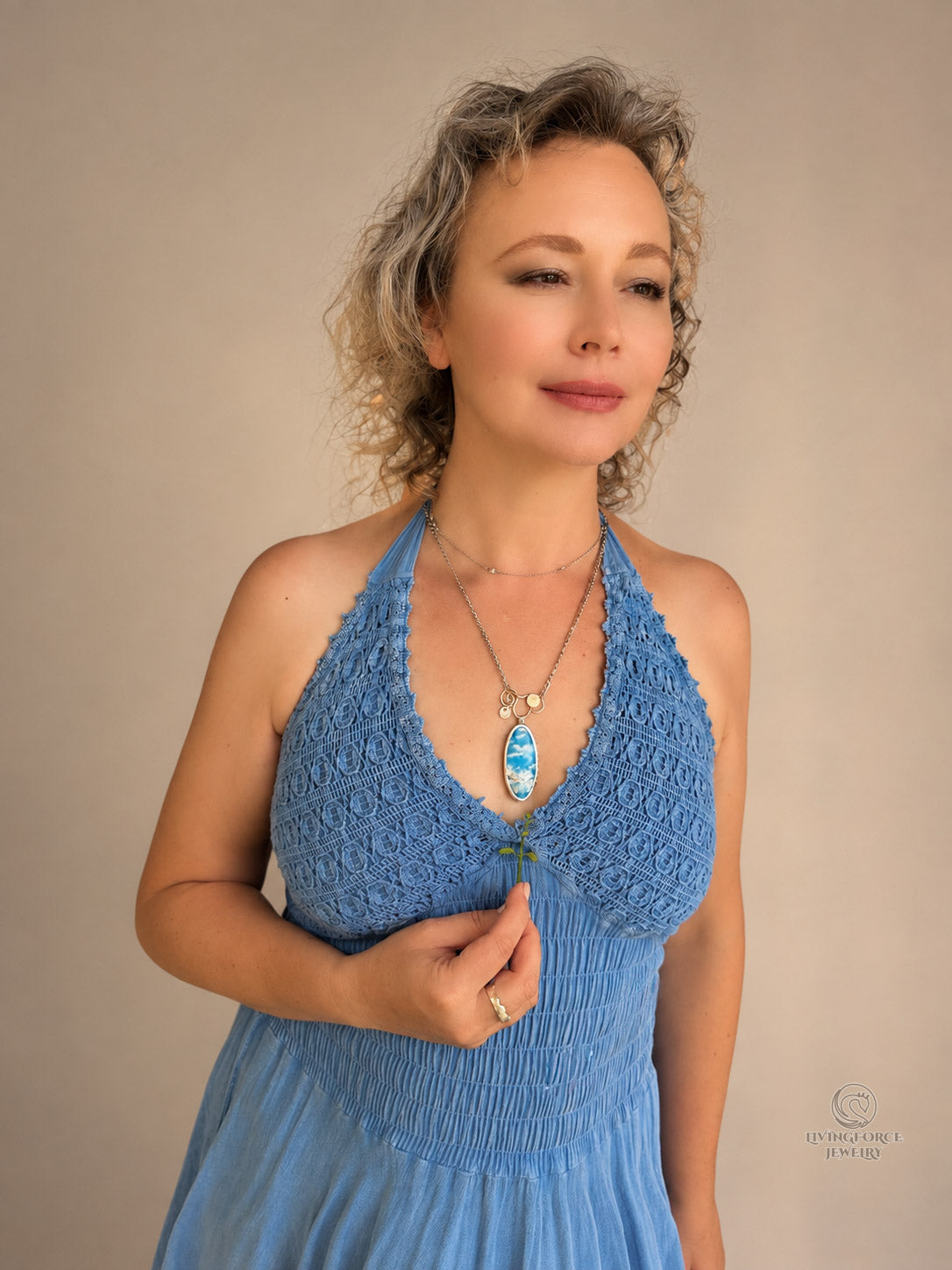 Aria Sky Talisman Pendant