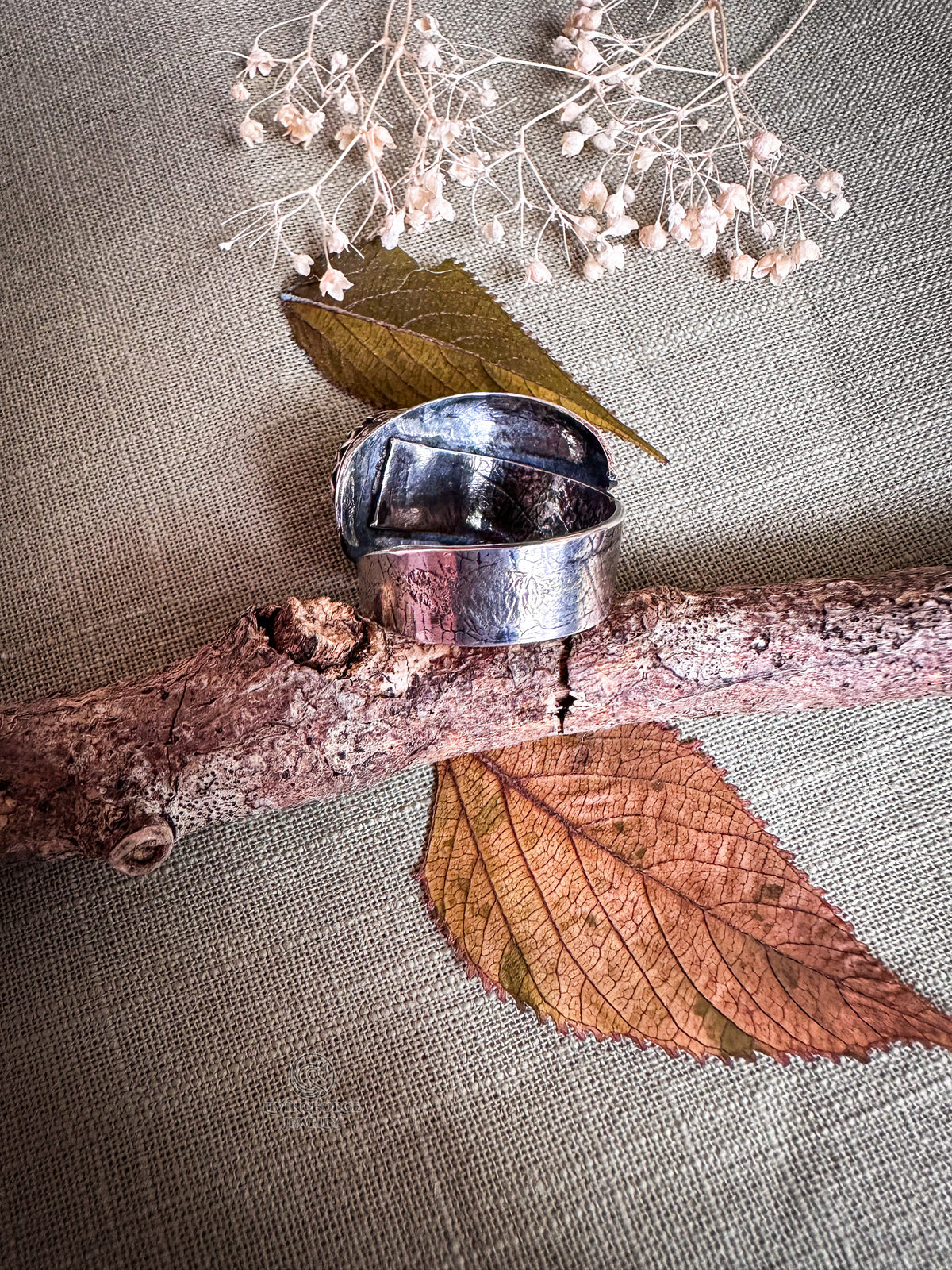 Where Land Meets Sea Ring- Turquoise in Sterling silver