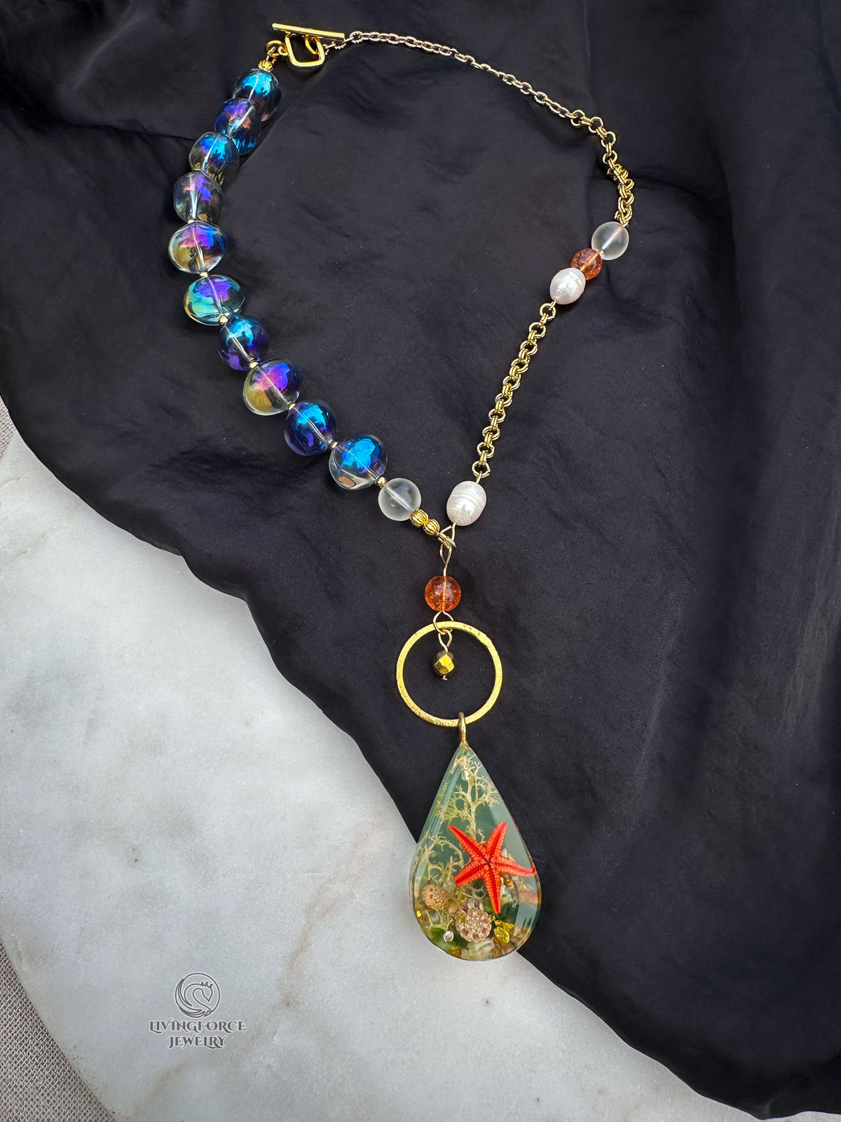 Ocean — One-of-a-Kind Statement Necklace