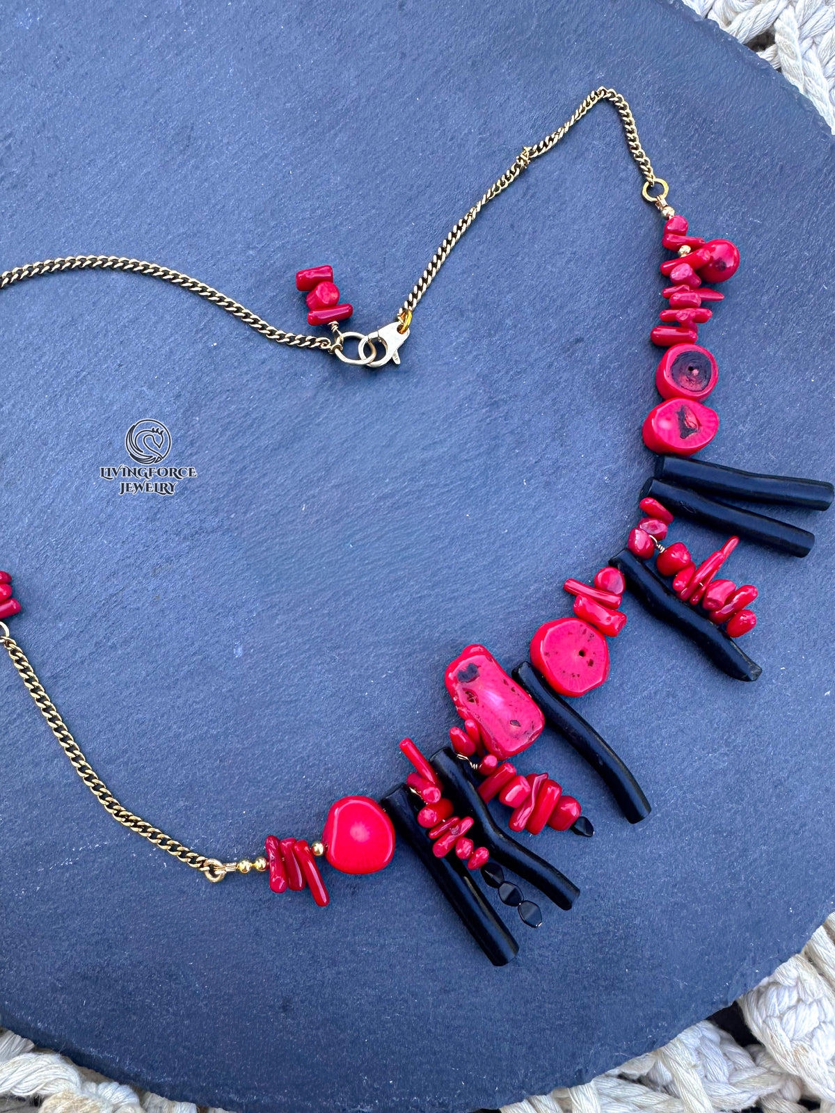 Dancing Corals Statement Necklace