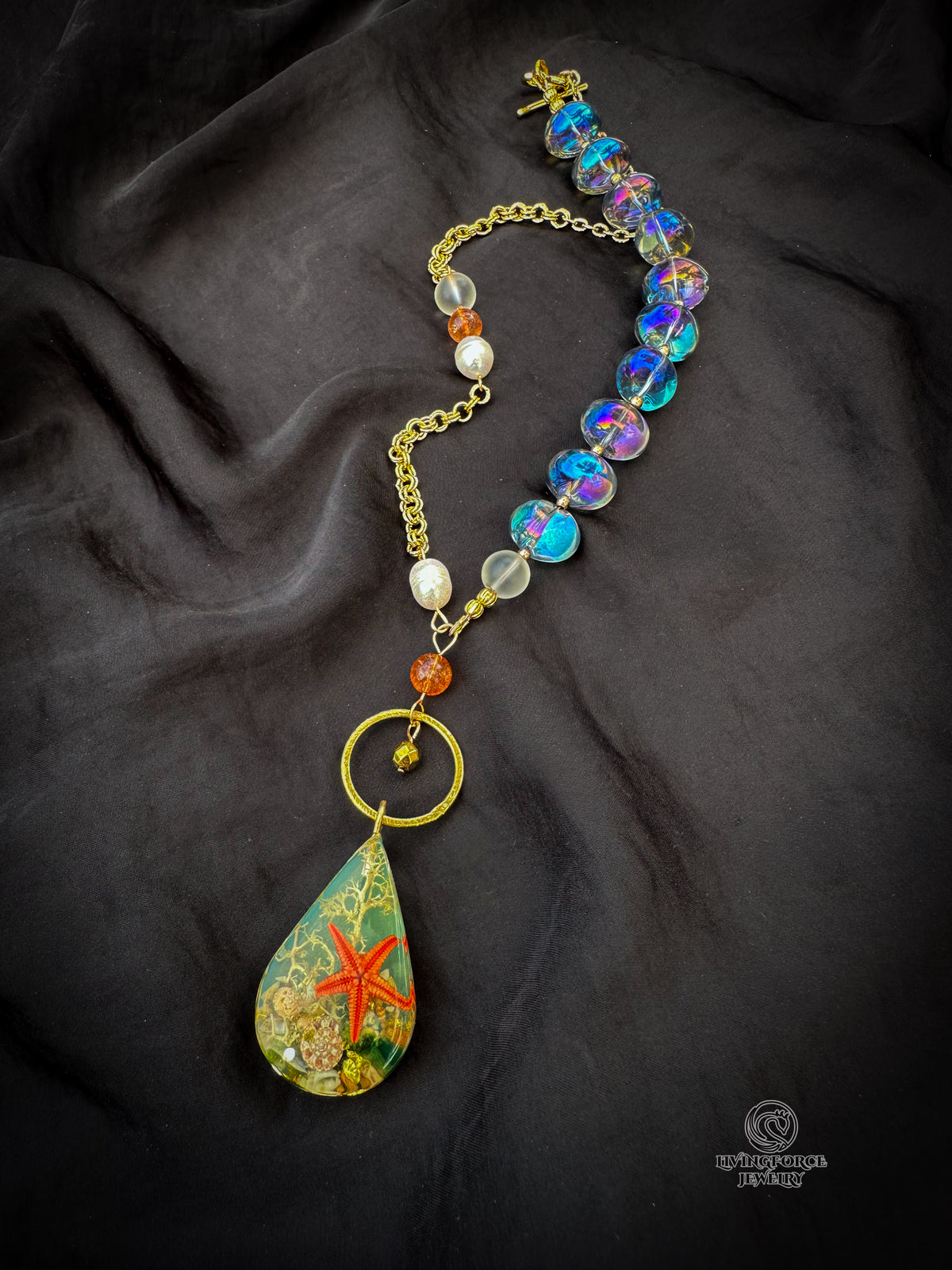 Mermaid’s Treasures - One-of-a-Kind Statement Necklace
