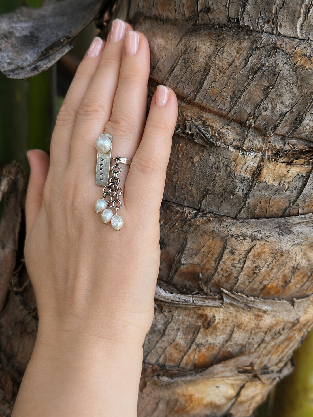 Dream Pearl Statement Ring