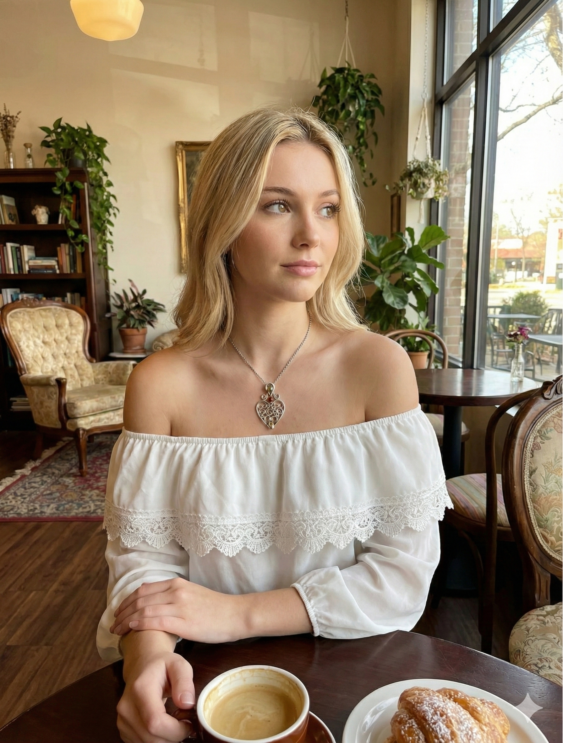 Heart of Flow — Guardian Heart Talisman- Sterling Silver, Opal, Carnelian