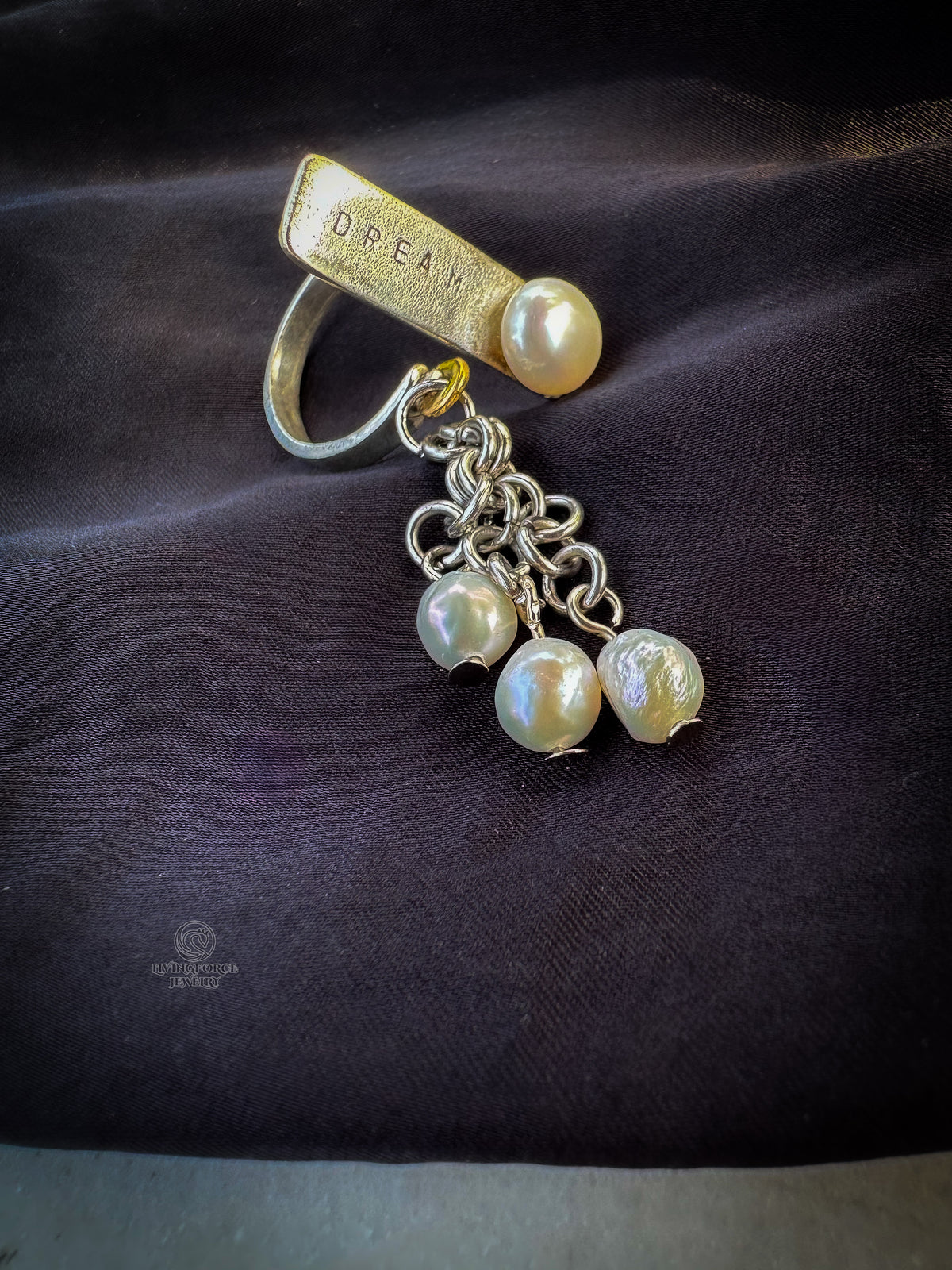 Dream Pearl Statement Ring
