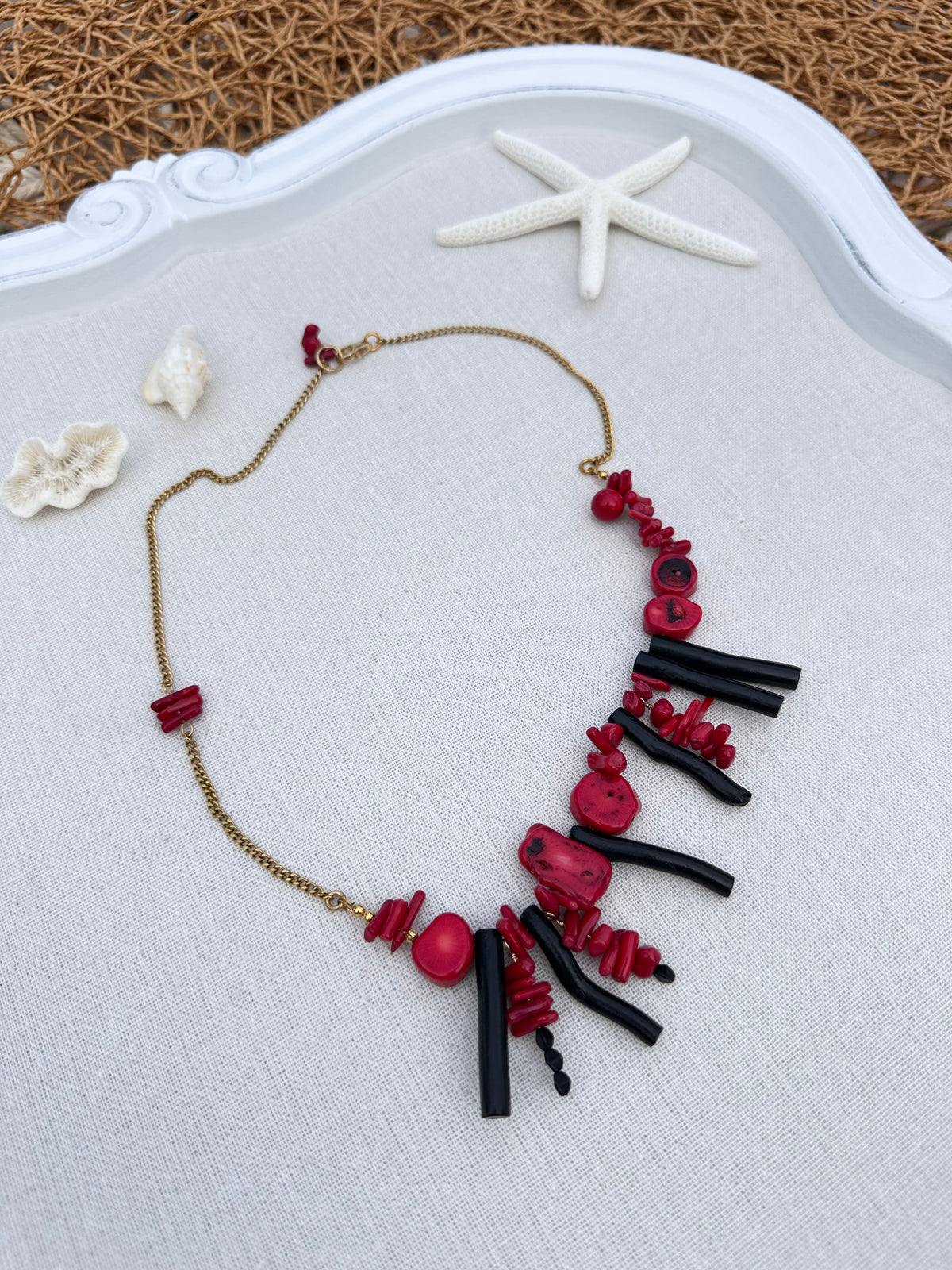 Dancing Corals Statement Necklace