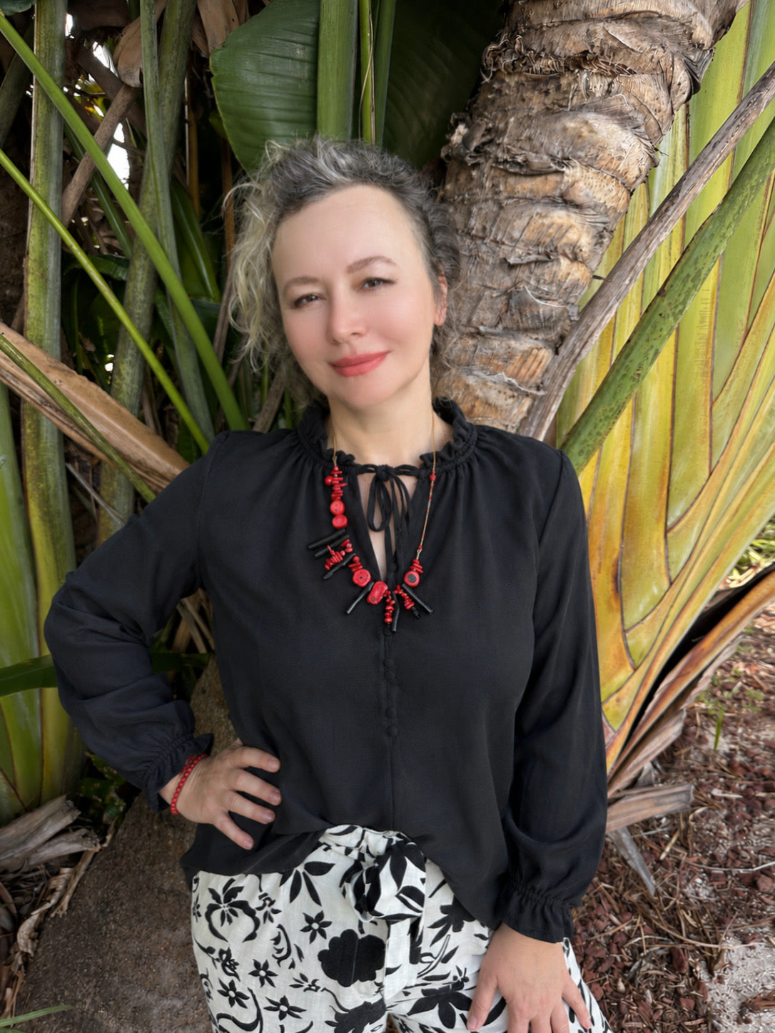 Dancing Corals Statement Necklace
