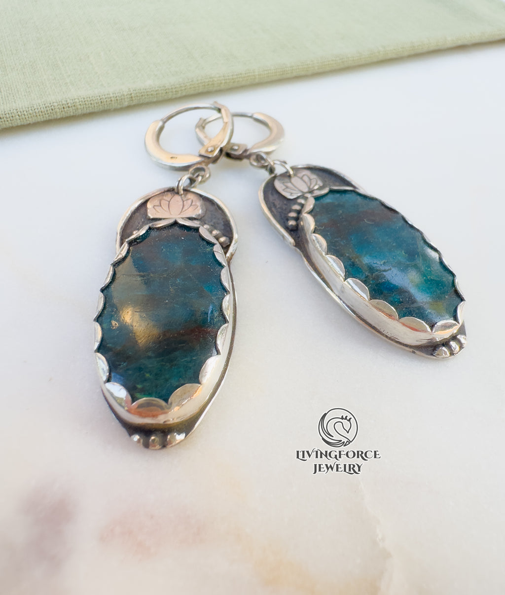 Sokko Talisman Apatite Earrings