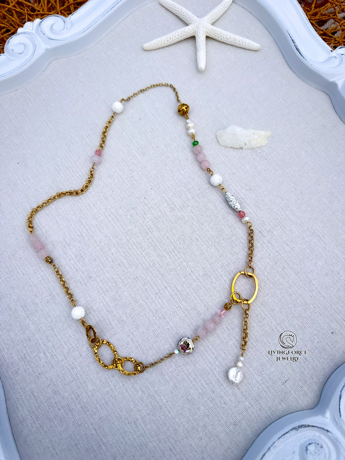 Morning Light Quartz Necklace
