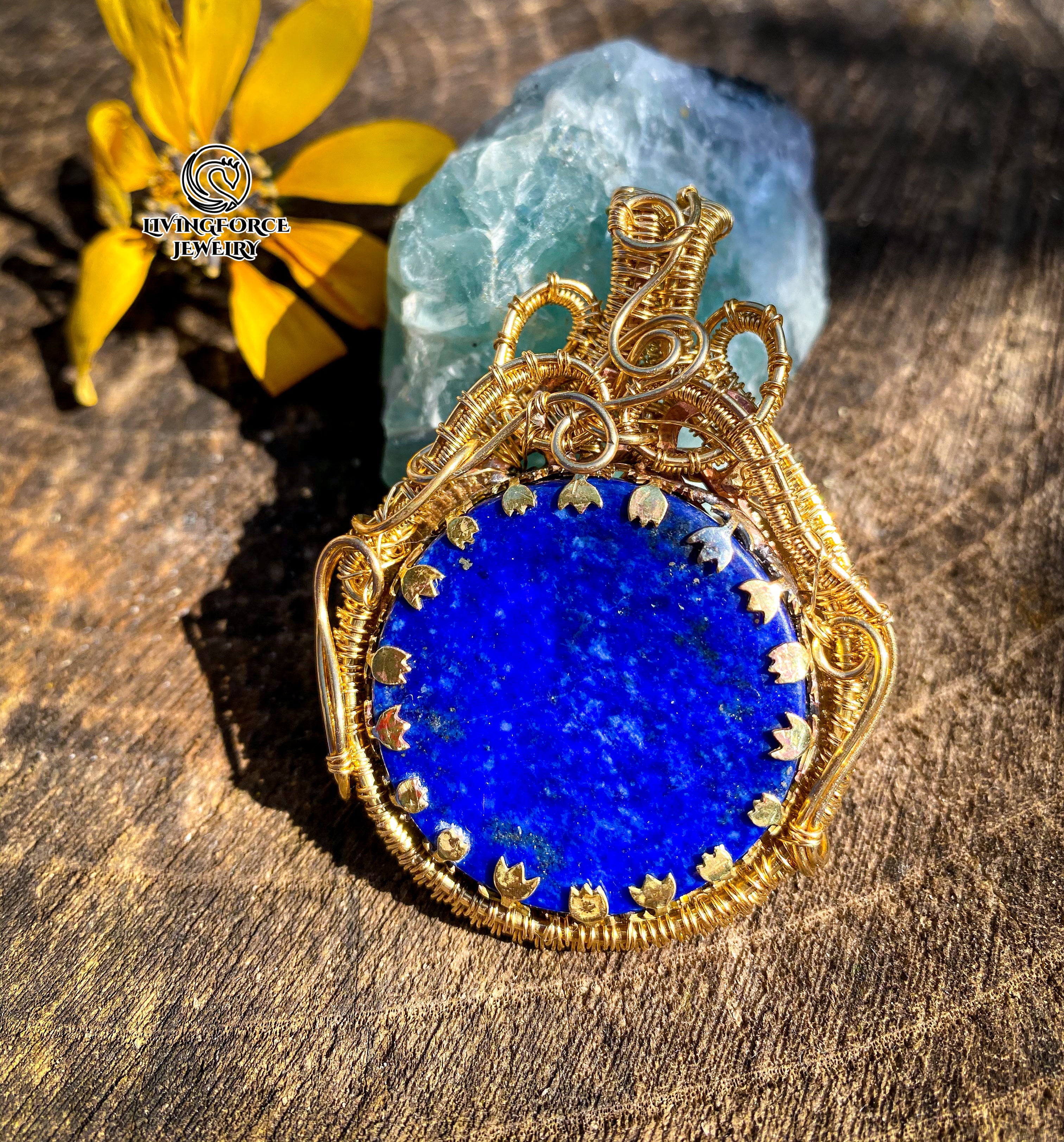 Cleo Talisman, Lapis Lazuli Pendant