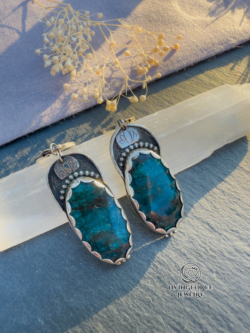 Sokko Talisman Apatite Earrings