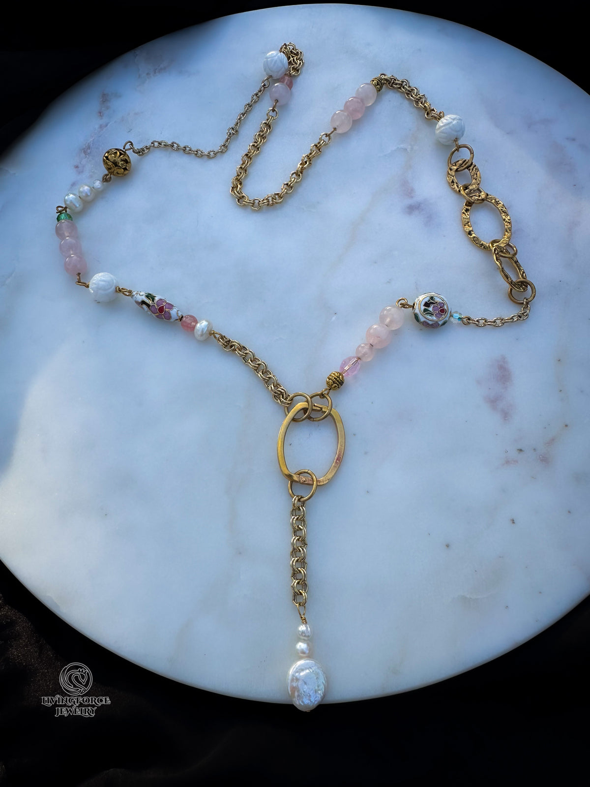 Morning Light Quartz Necklace