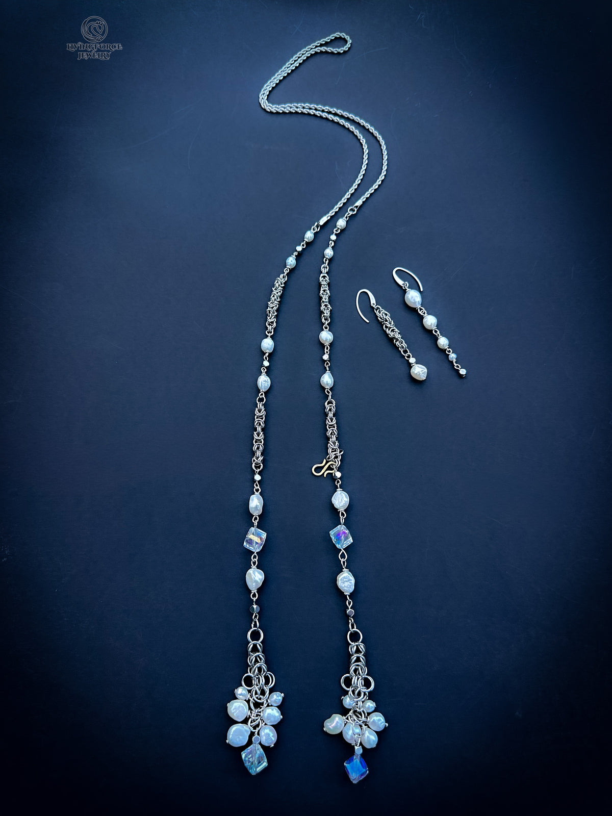 Theodora Convertible Lariat Set
