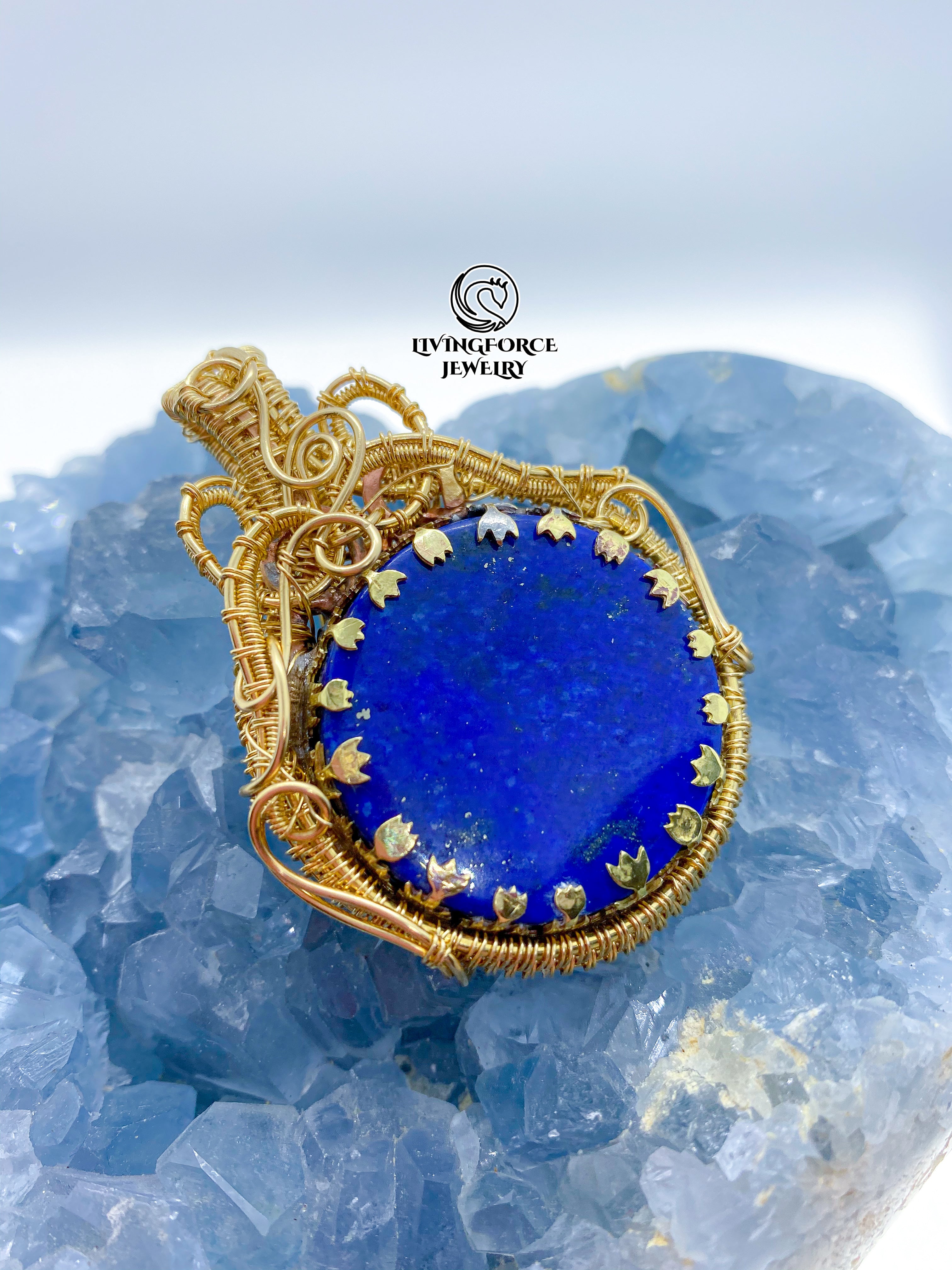 Cleo Talisman, Lapis Lazuli Pendant