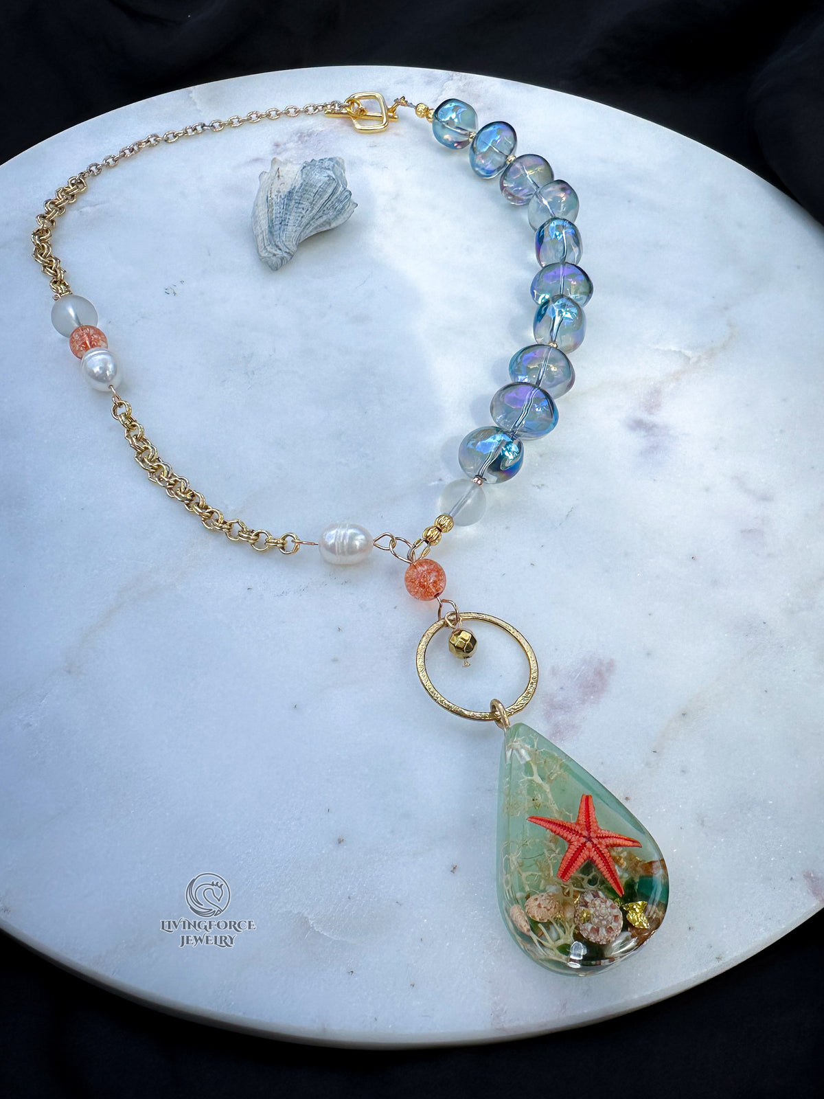 Mermaid’s Treasures - One-of-a-Kind Statement Necklace