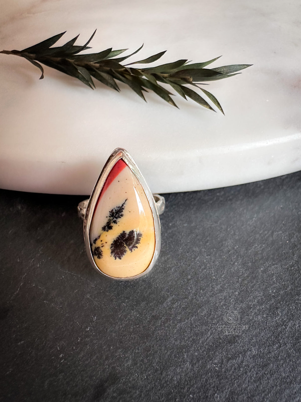 Distant Shore - Mookaite in Sterling Silver Ring