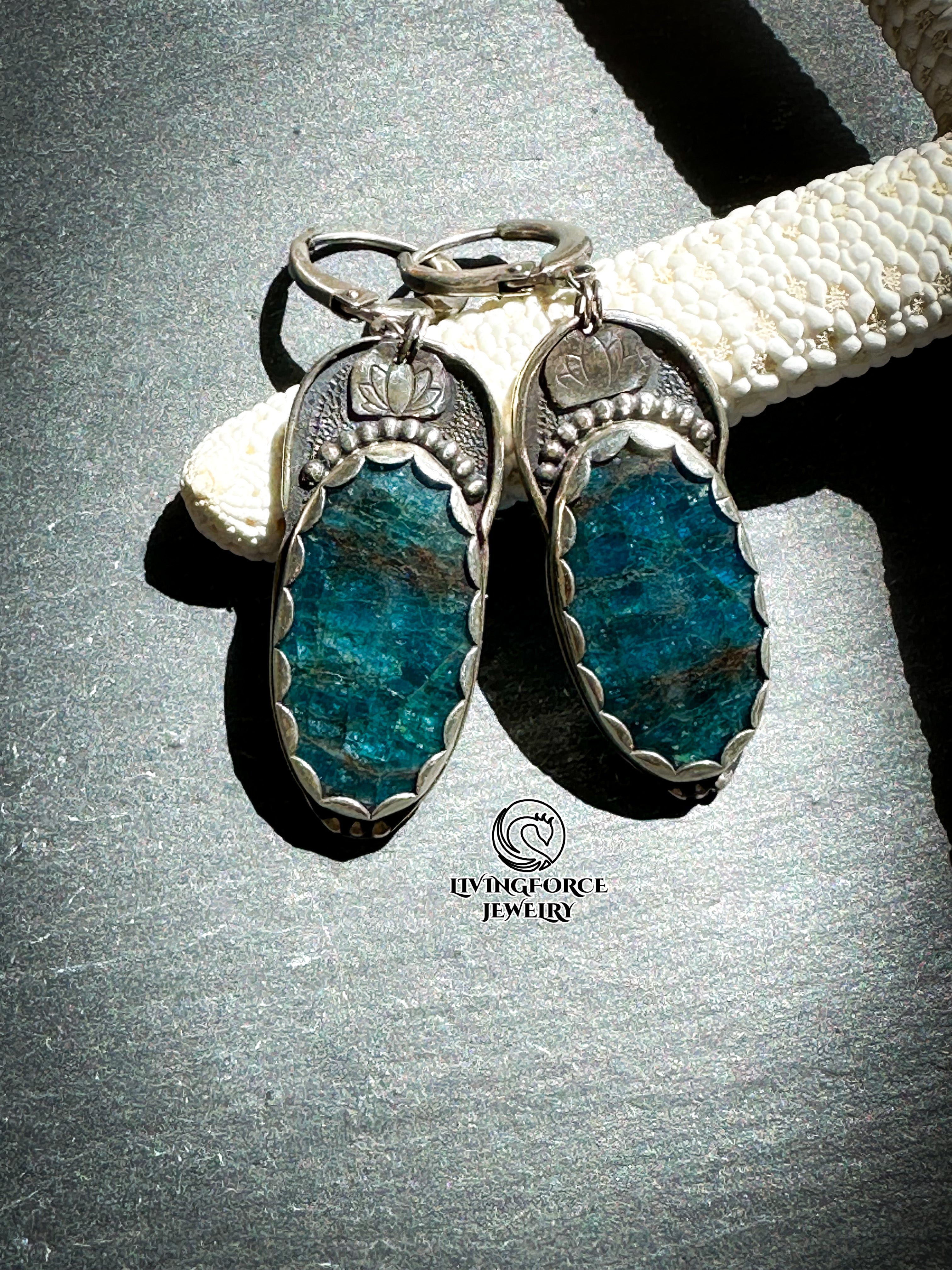 Sokko Talisman Apatite Earrings