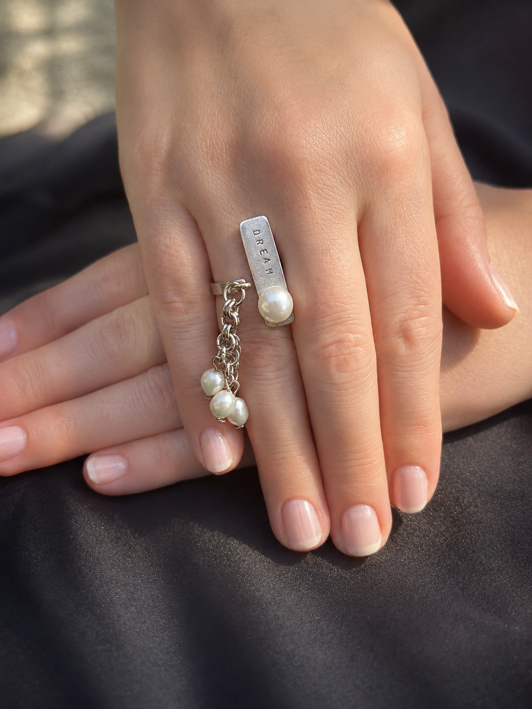 Dream Pearl Statement Ring