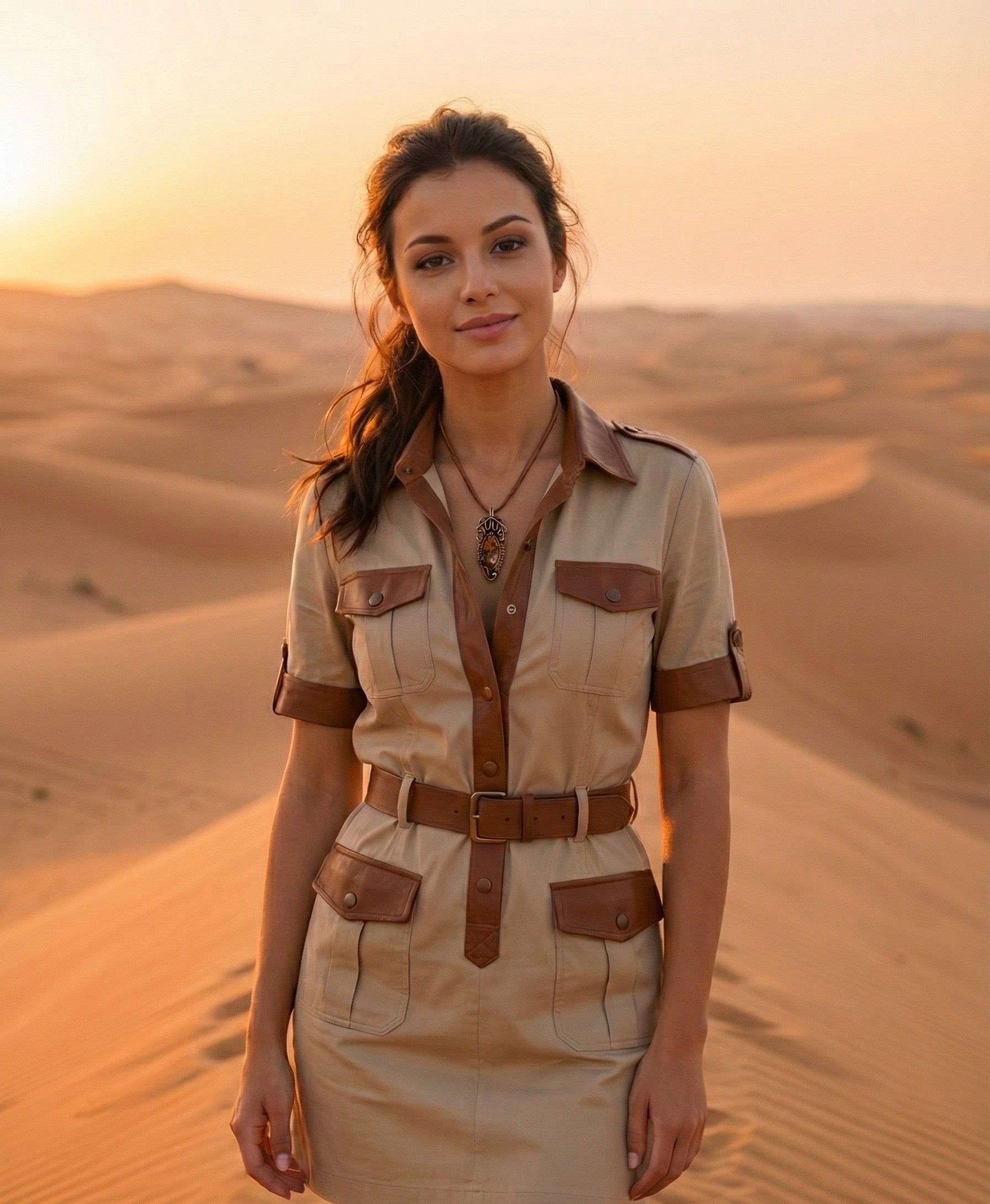 Queen Isabella Talisman, Palm root agate Pendant