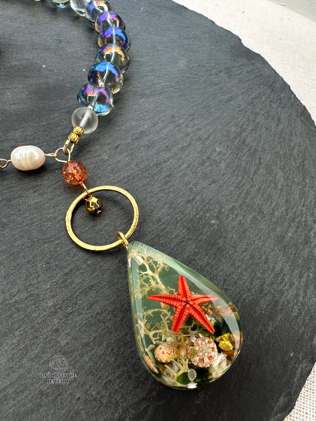 Mermaid’s Treasures - One-of-a-Kind Statement Necklace