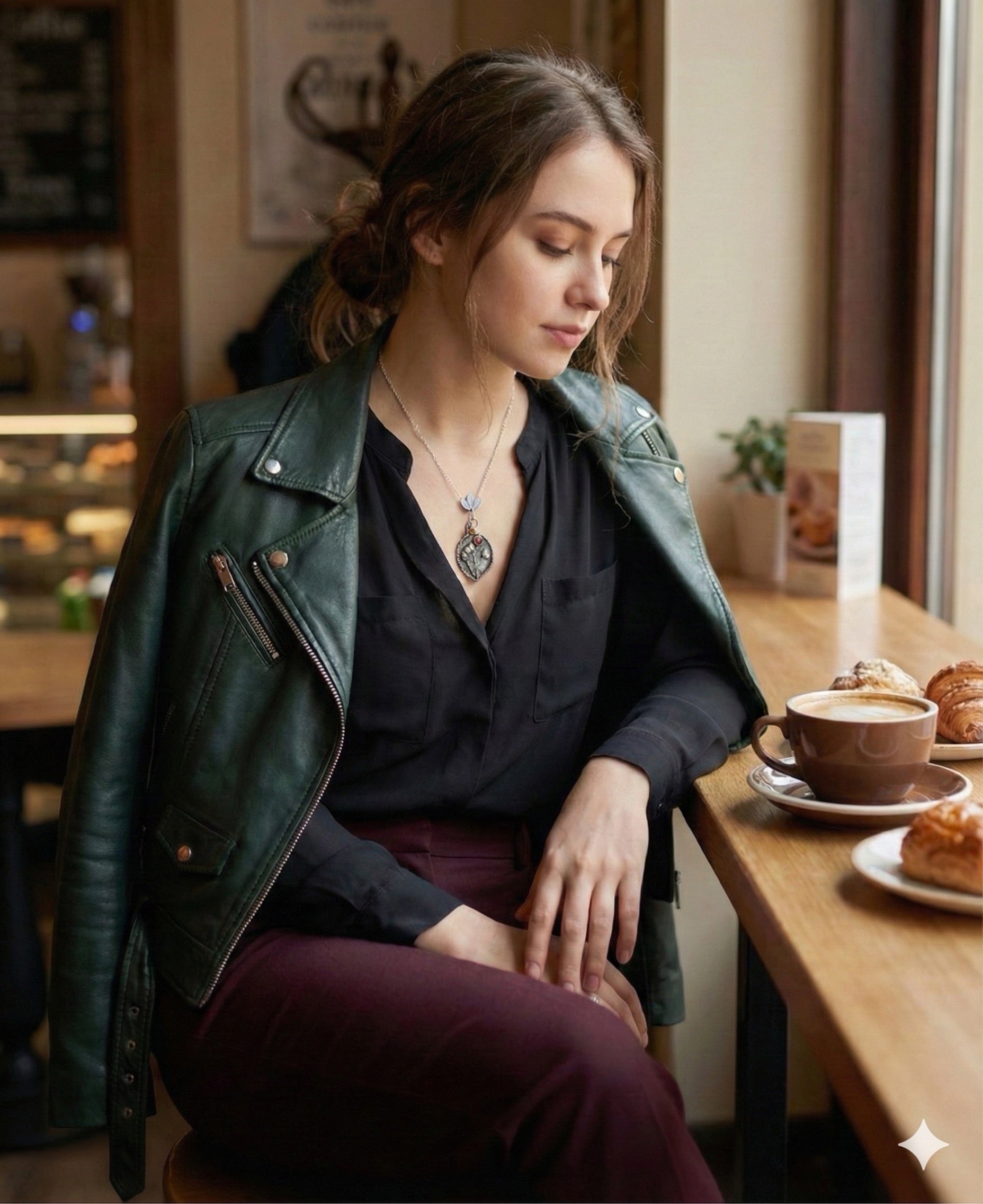 Wild Heart — Garnet & Hematite Talisman