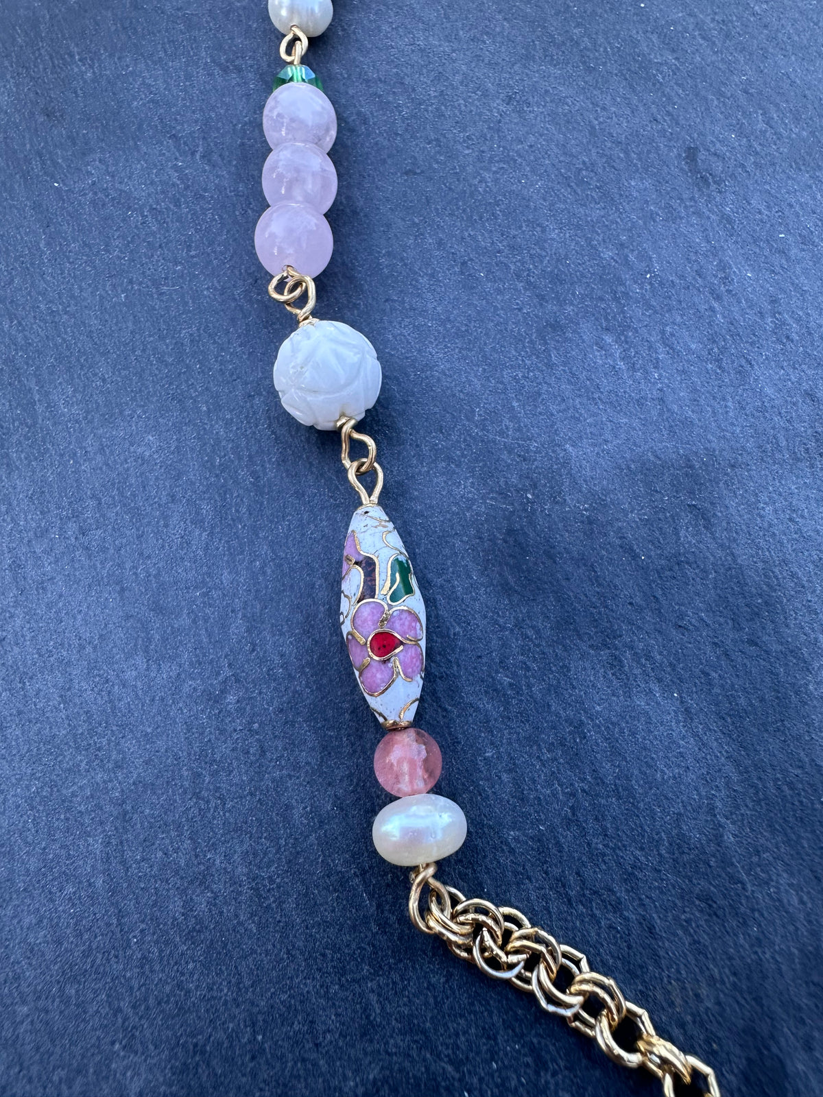 Morning Light Quartz Necklace
