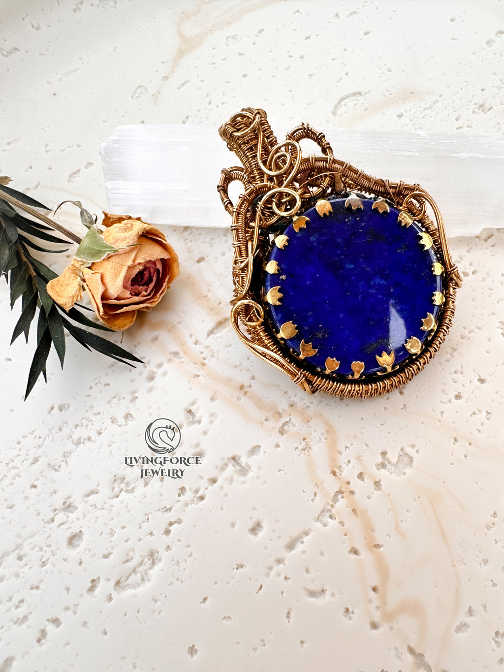 Cleo Talisman, Lapis Lazuli Pendant