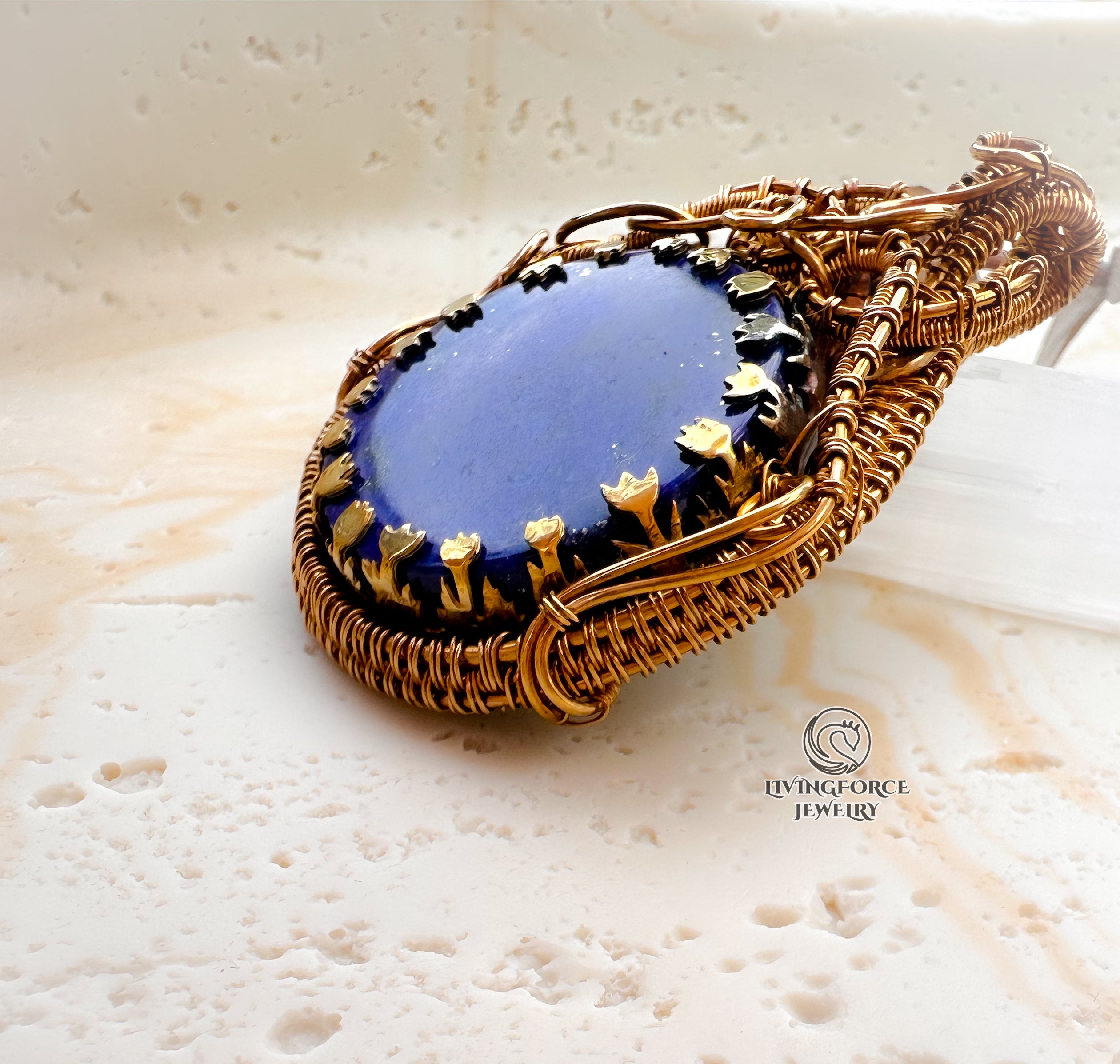 Cleo Talisman, Lapis Lazuli Pendant