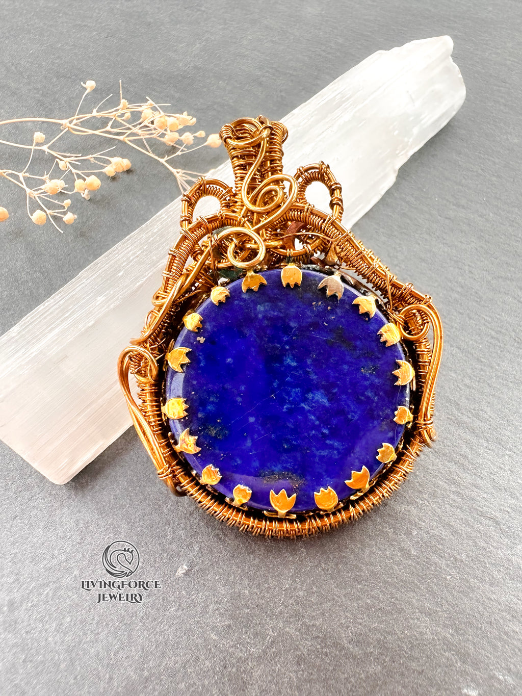 Cleo Talisman, Lapis Lazuli Pendant