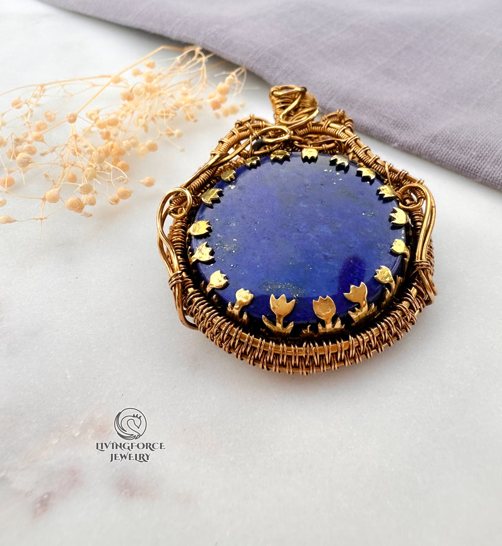 Cleo Talisman, Lapis Lazuli Pendant
