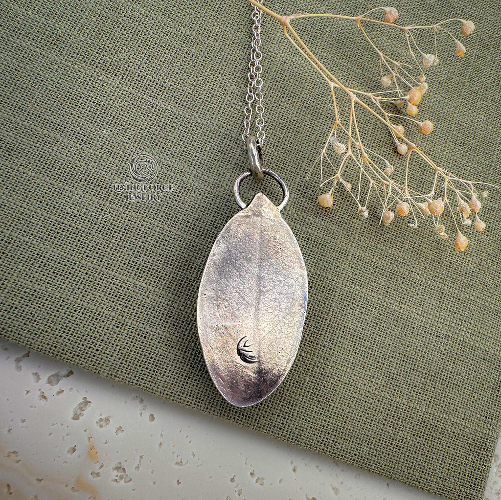 Light Keeper Talisman— Ammolite in Sterling Silver