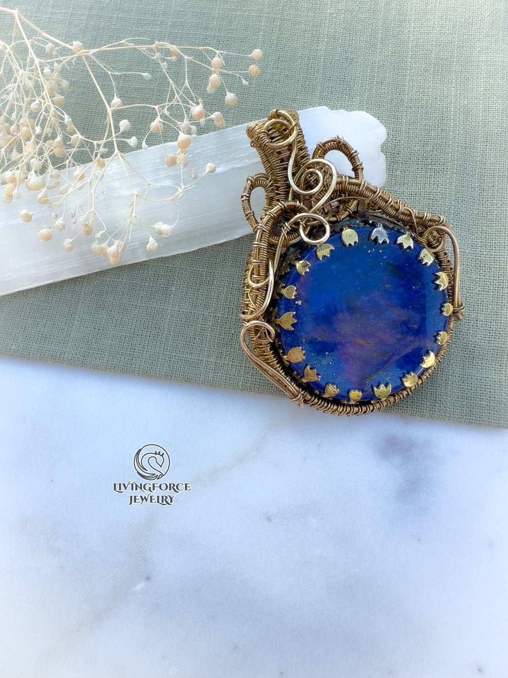 Cleo Talisman, Lapis Lazuli Pendant