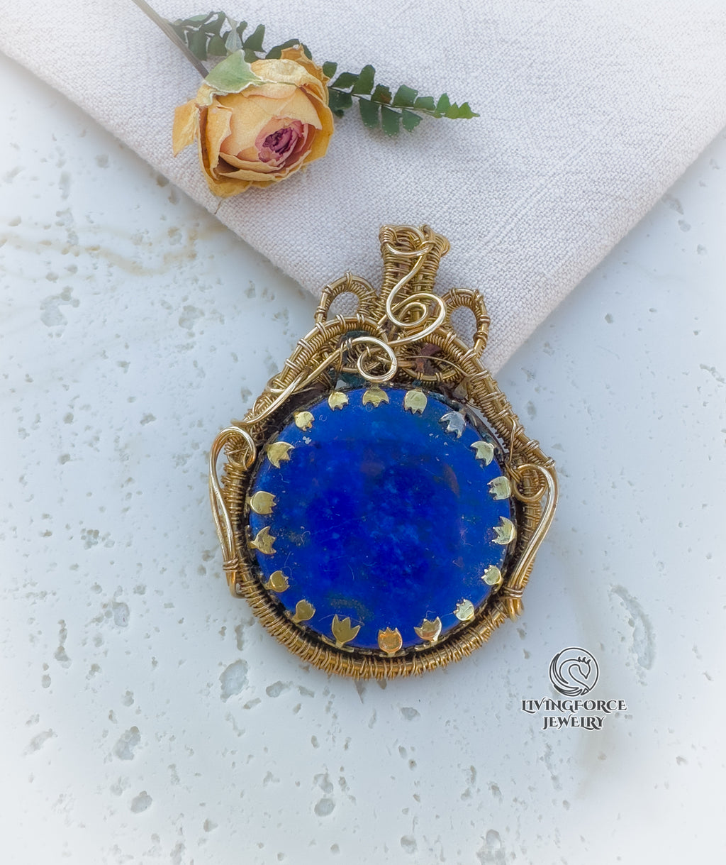 Cleo Talisman, Lapis Lazuli Pendant